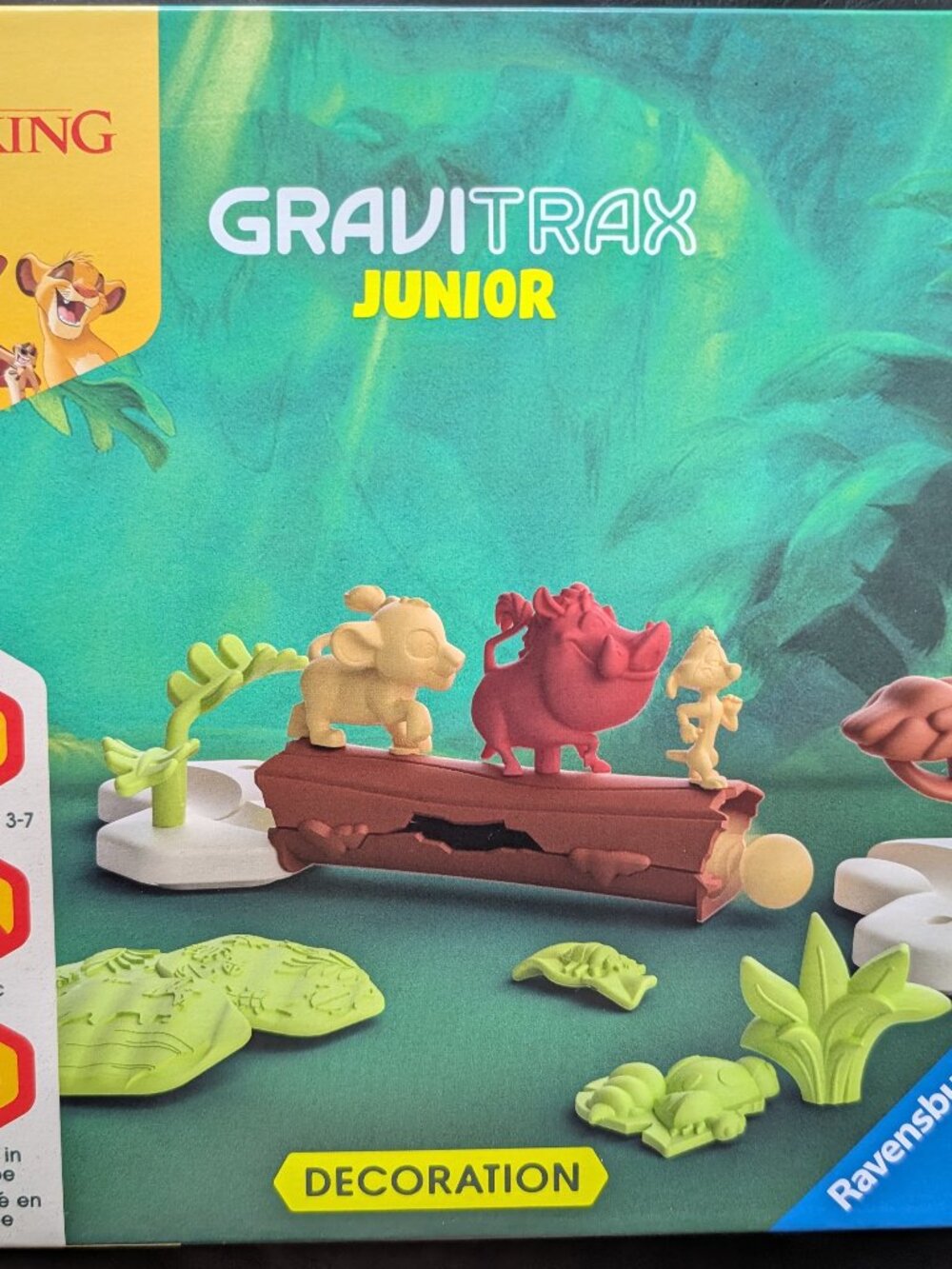 New Ravensburger - Gravitrax Junior - The Lion King expansion set - 33 pieces
